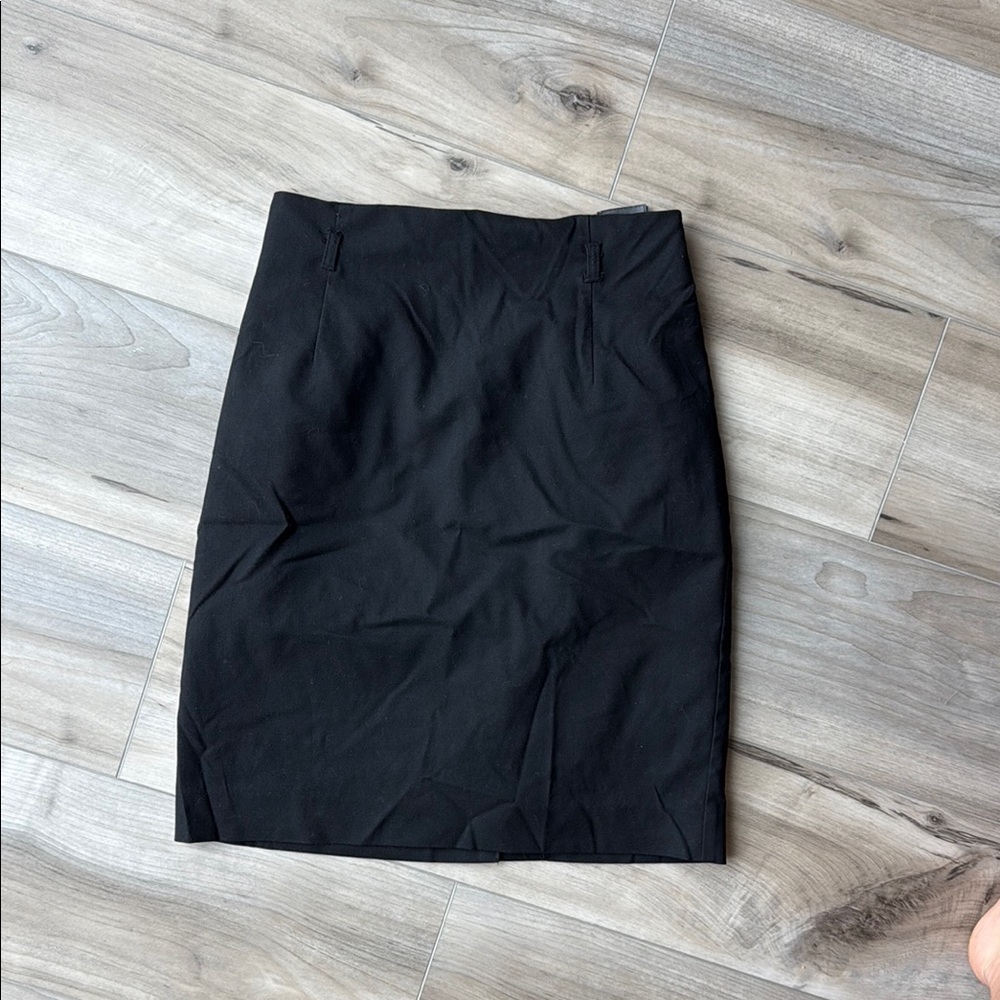 H&M black pencil pencil skirt size 2 - Picture 1 of 3